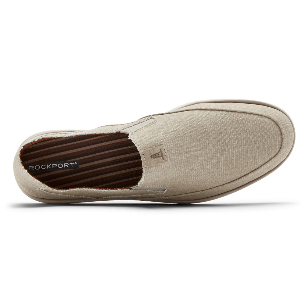 Rockport Slip-On Herr Beige - Austyn - UHZEP0382